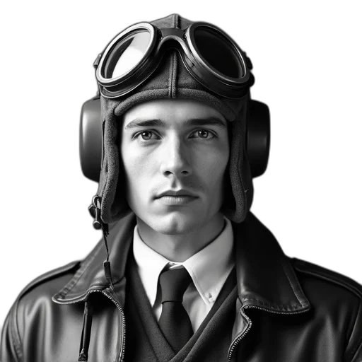 face, jacket, hat, staff, photorealistic, comic book art, concept art, cartoon transparent PNG cut-out