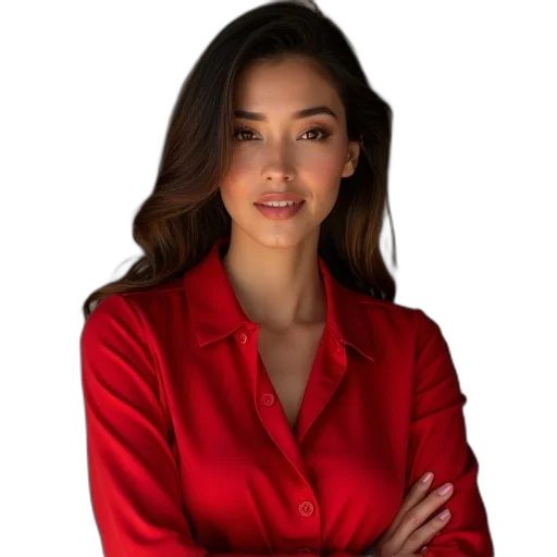 staff, jacket, face, jewelry transparent PNG cut-out