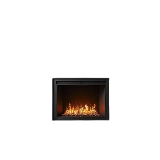 fire, aurora, electric, fireplace, gray, room transparent PNG cut-out