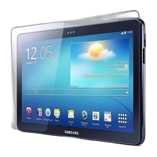 supershield, screen, protector, samsung, tab2, inch, touchscreen transparent PNG cut-out