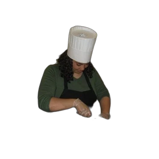 hat, staff, food, jacket, 3d render, three, chefs, wearing transparent PNG cut-out