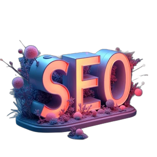 3d render, seo, best, agency transparent PNG cut-out