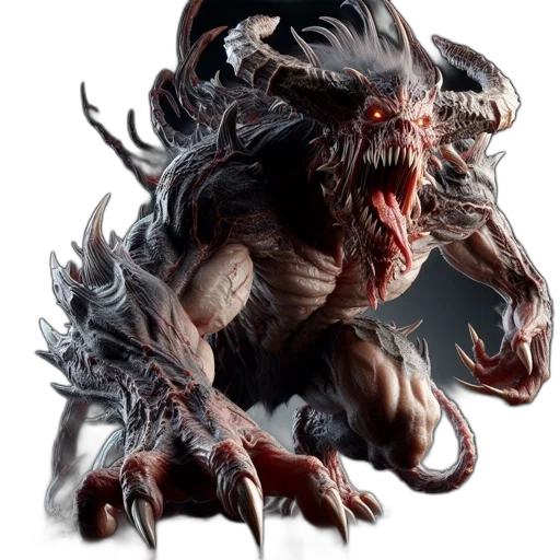 dragon, creature, animal, face, concept art, fantasy art, photorealistic, 3d render transparent PNG cut-out