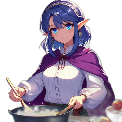 food, staff, jewelry, weapon, anime, pixel art, concept art, fantasy art transparent PNG cut-out