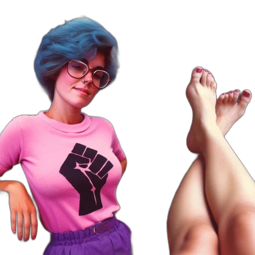 shoes, dress, concept art, vaporwave, photorealistic, 3d render, pastel, neon transparent PNG cut-out