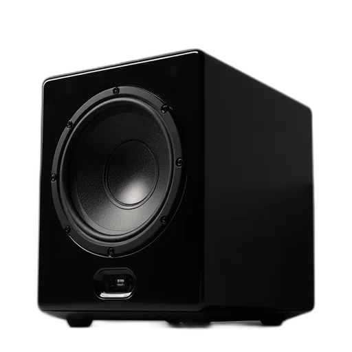 large, sub, speaker, built, controller transparent PNG cut-out