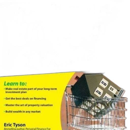 real, estate, investing, dummies, book, cover, featuring, house transparent PNG cut-out