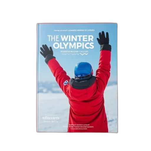 magazine, cover, featuring, person, red, jacket, blue, hat transparent PNG cut-out