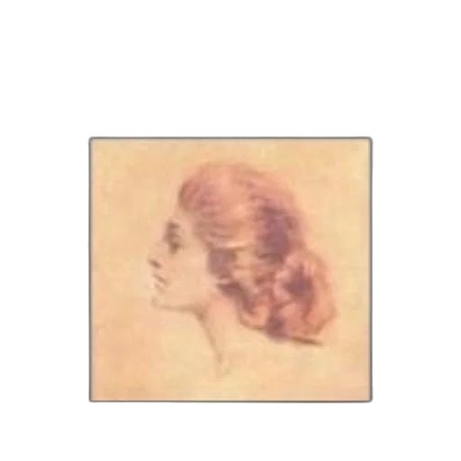 hair, face, crown, jewelry, pencil sketch, photorealistic, oil painting, anne transparent PNG cut-out