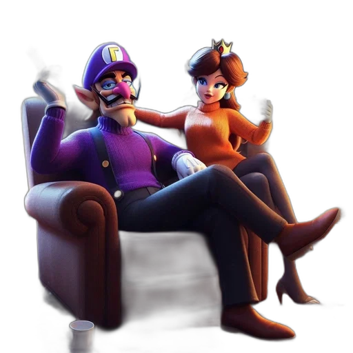furniture, crown, hat, mask, 3d render, concept art, pixel art, fantasy art transparent PNG cut-out