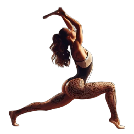 staff, photorealistic, concept art, pixel art, oil painting, earth tones, woman, body transparent PNG cut-out