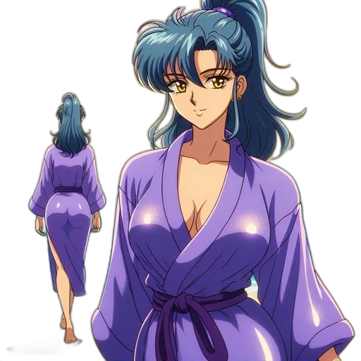 dress, vaporwave, anime, concept art, pixel art, beach, blue, pastel transparent PNG cut-out