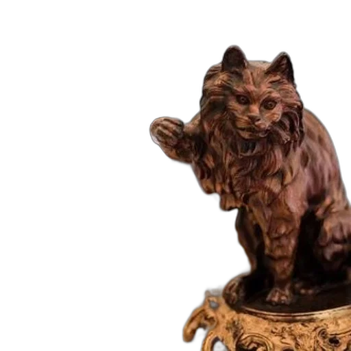 staff, animal, photorealistic, 3d render, oil painting, concept art, bronze, statue transparent PNG cut-out