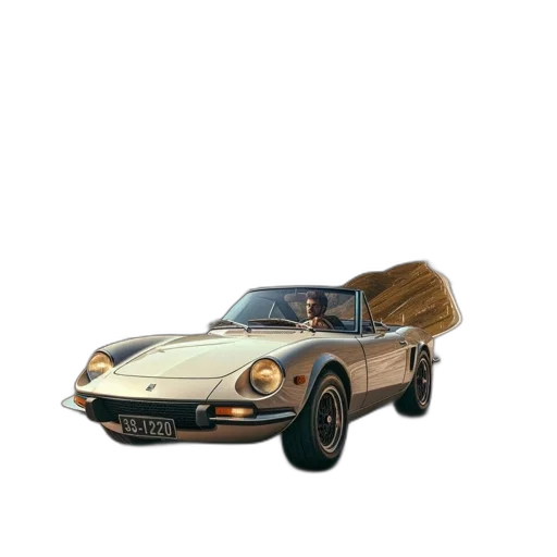 car, 3d render, photorealistic, concept art, cartoon, image, features, picturesque transparent PNG cut-out