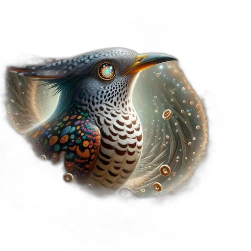 jewelry, crown, animal, dragon, photorealistic, 3d render, fantasy art, oil painting transparent PNG cut-out
