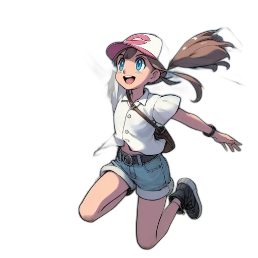 staff, hat, weapon, dress, concept art, anime, cartoon, pixel art transparent PNG cut-out