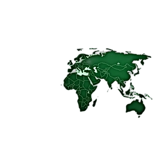 staff, 3d render, green, earth tones, map, top, airports, christmas transparent PNG cut-out