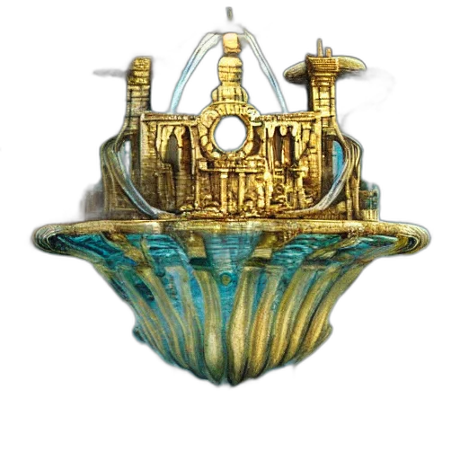 crown, jewelry, hat, fantasy art transparent PNG cut-out
