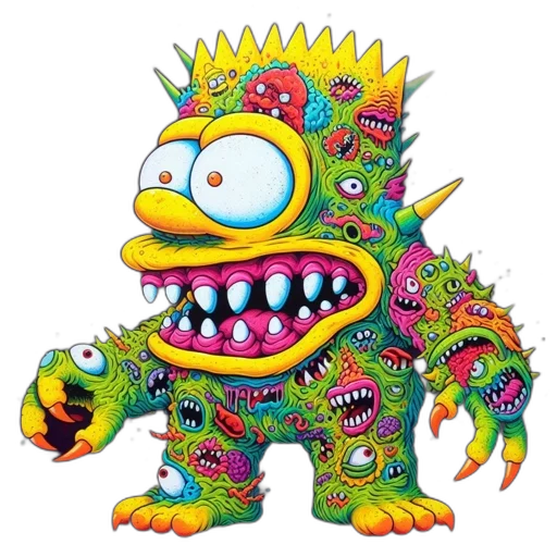 creature, mask, dragon, animal, concept art, 3d render, pixel art, animated transparent PNG cut-out