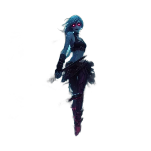 creature, dress, robot, staff transparent PNG cut-out