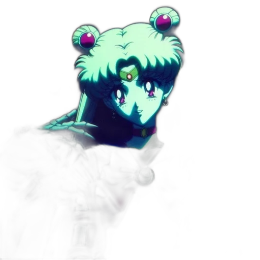 mask, creature, dragon, animal, vaporwave, anime, concept art, 3d render transparent PNG cut-out