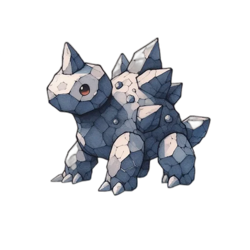 creature, dragon, animal, weapon, concept art, 3d render, pixel art, watercolor transparent PNG cut-out