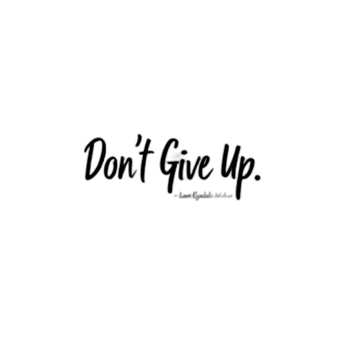 white, background, text, don, give, black, stylized, font transparent PNG cut-out