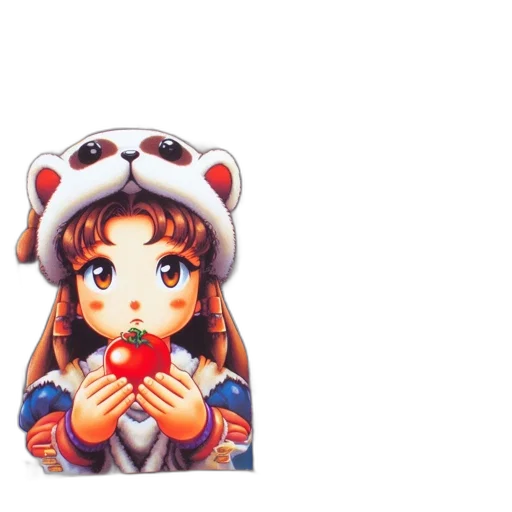 food, face, weapon, pixel art, anime, concept art, vaporwave, outer space transparent PNG cut-out
