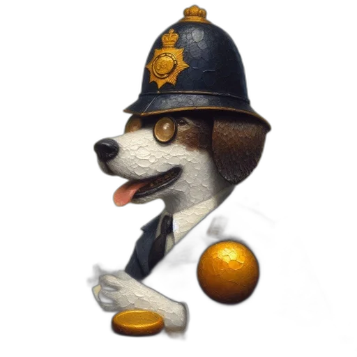 staff, hat, animal, mask, concept art, photorealistic, 3d render, fantasy art transparent PNG cut-out