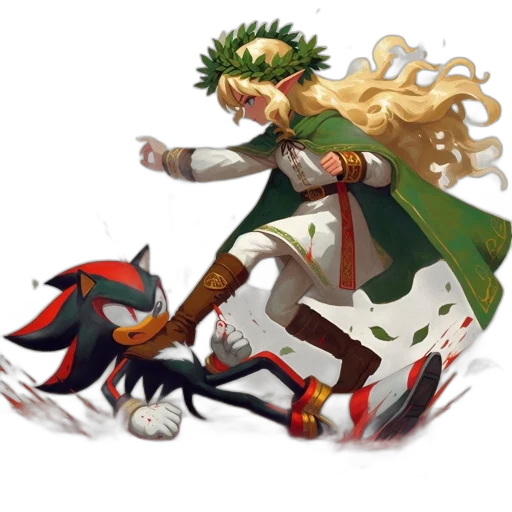 dragon, staff, weapon, sword, fantasy art, concept art, pixel art, anime transparent PNG cut-out