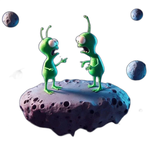 creature, dragon, concept art, 3d render, fantasy art, outer space, underwater, two transparent PNG cut-out
