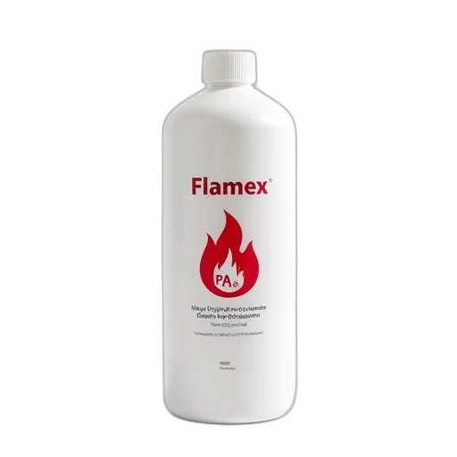 bottle, jacket, fire, white, red, label, containing, word transparent PNG cut-out