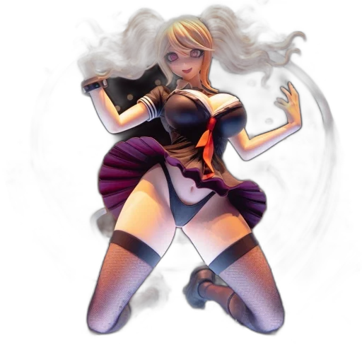 staff, dress, concept art, fantasy art, pixel art, 3d render, dark, monochrome transparent PNG cut-out