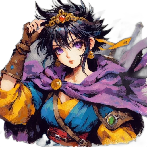 dragon, crown, weapon, staff transparent PNG cut-out