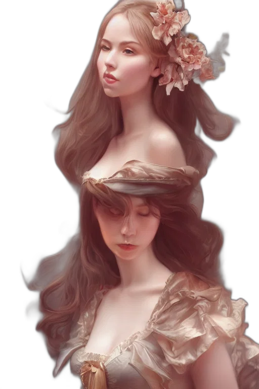 crown, dress, hat, face transparent PNG cut-out