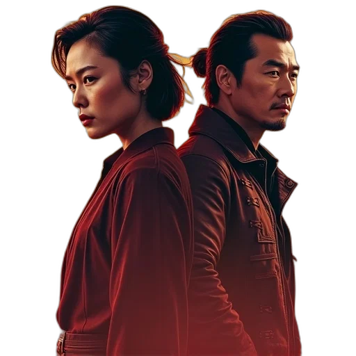 jacket, fire, red, poster, solo, featuring, chew, lei transparent PNG cut-out