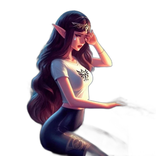 staff, dress, dragon, fantasy art, concept art, pixel art, watercolor, neon lights transparent PNG cut-out