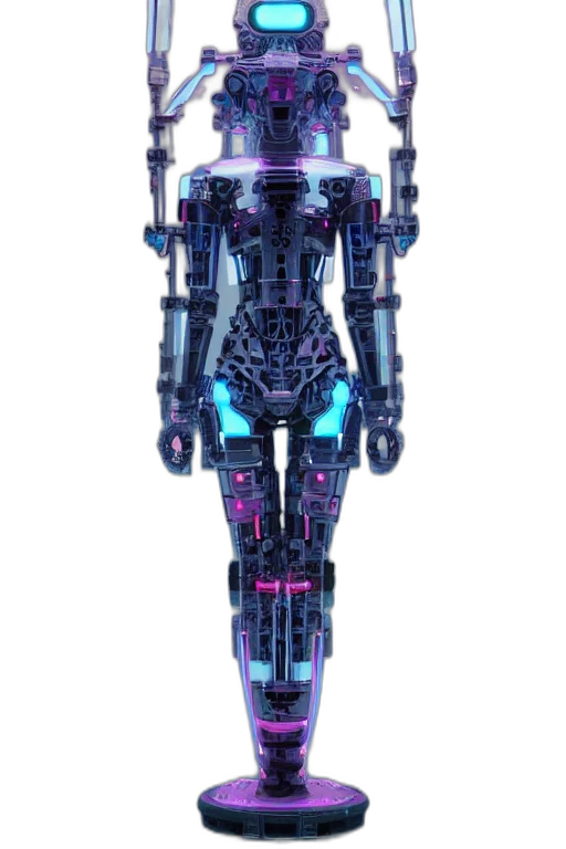 robot, weapon, jacket, dress transparent PNG cut-out