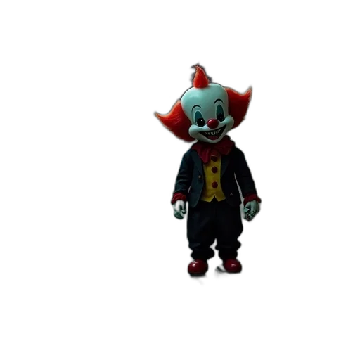 staff, jacket, mask, creature, 3d render, concept art, pixel art, red transparent PNG cut-out
