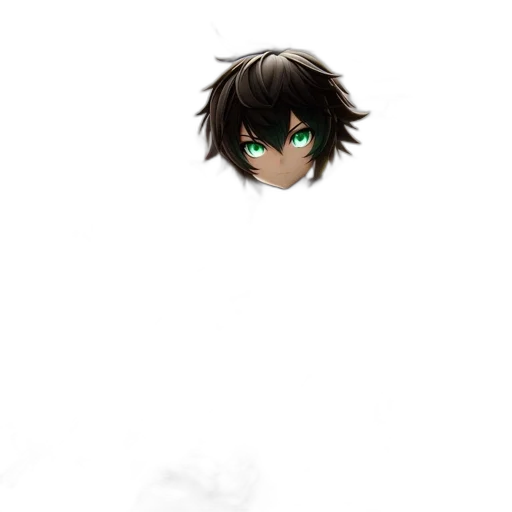 mask, staff, face, creature, pixel art, anime, concept art, fantasy art transparent PNG cut-out