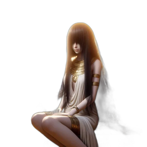 dress, jewelry, hair, fantasy art, concept art, photorealistic, pixel art, fire transparent PNG cut-out