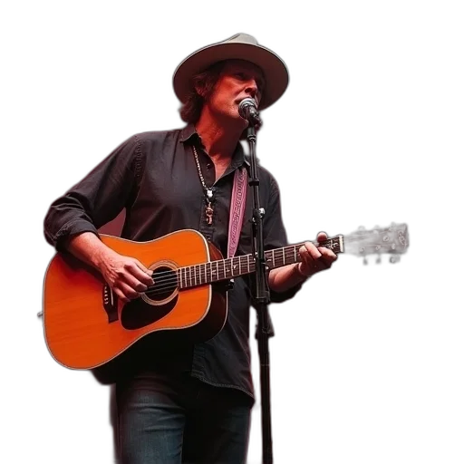 hat, heartland, rock, artist transparent PNG cut-out