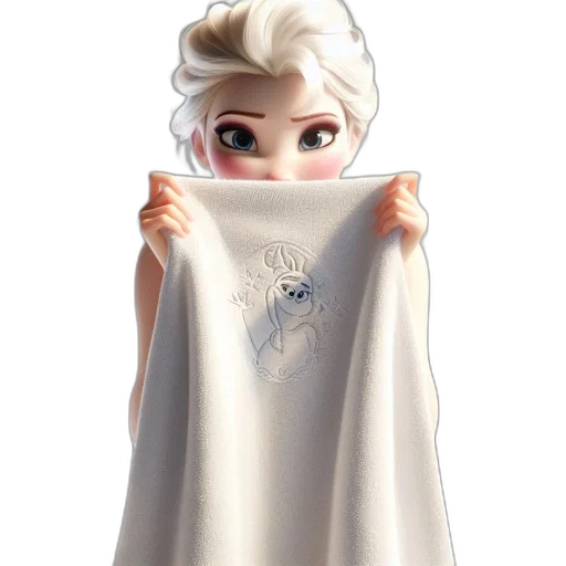 dress, jacket, face, concept art, 3d render, fantasy art, snow, image transparent PNG cut-out