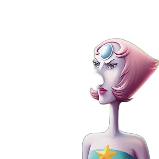 staff, robot, crown, jewelry, concept art, 3d render, cartoon, vaporwave transparent PNG cut-out