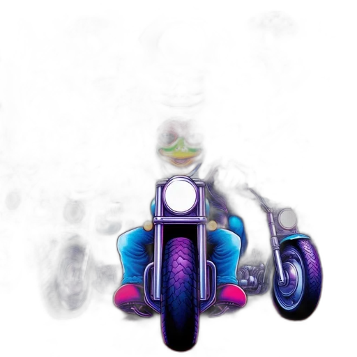 robot, car, weapon, mask, concept art, 3d render, photorealistic, vaporwave transparent PNG cut-out