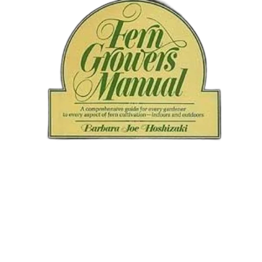 fern, growers, manual, book, cover, features, background, ferns transparent PNG cut-out
