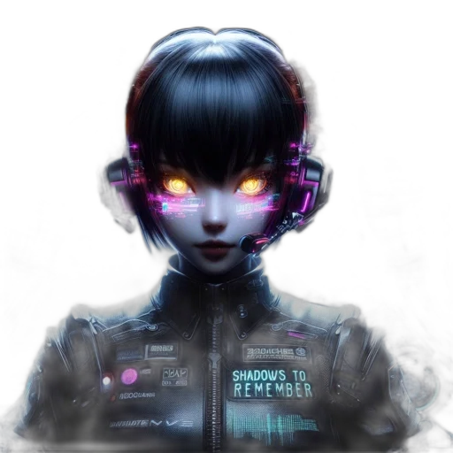 robot, face, mask, creature, cyberpunk, concept art, anime, fantasy art transparent PNG cut-out