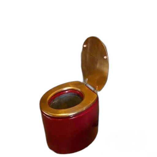 jewelry, furniture, crown, food, 3d render, photorealistic, red, toilet transparent PNG cut-out