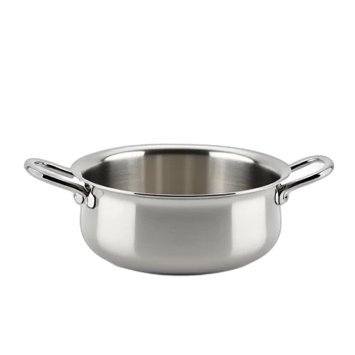 food, jewelry, crown, shiny, new, stainless, steel, pot transparent PNG cut-out