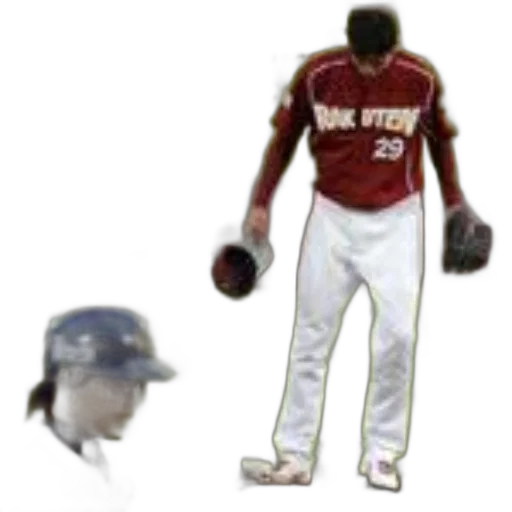 hat, baseball, player, red, uniform, number, stands, field transparent PNG cut-out